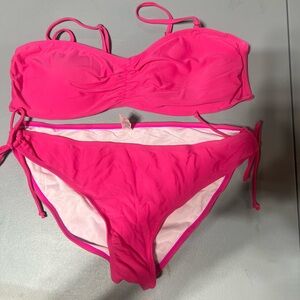 Pink Women's Swimwear Set